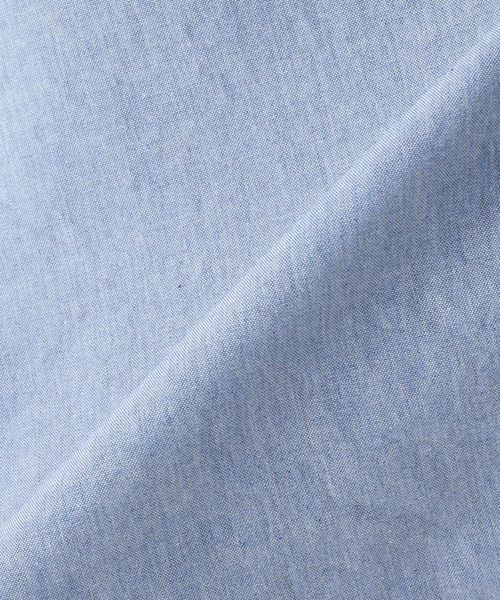 GUY ROVER（ギローバー）の「GUY ROVER (ギローバー) Chambrey Cutaway Shirts 551400/3850W2410L（シャツ/ブラウス・メンズ・ネイビー/ダークブルー・SMALL/X-LARGE/LARGE/MEDIUM）」の5枚目の写真