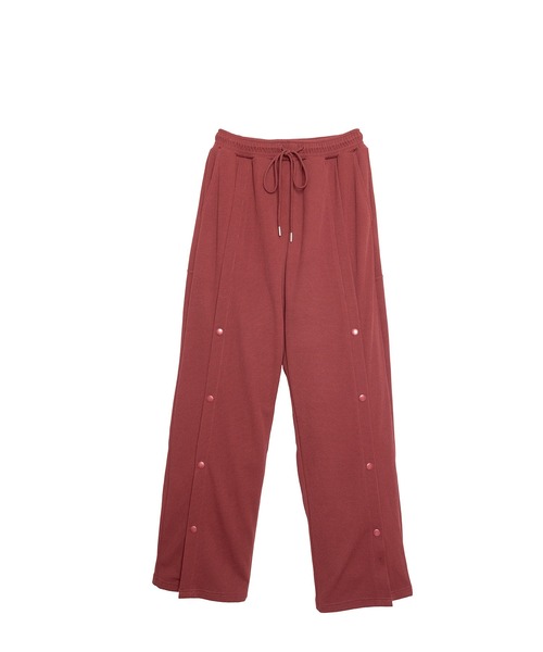 Nora Lily（ノラリリー）の「【Nora Lily】Emboss Side Slit Pants（スウェットパンツ・メンズ・ブラック/カーキ/ブラウン・FREE）」の20枚目の写真