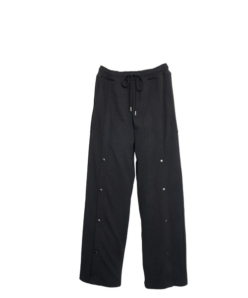Nora Lily（ノラリリー）の「【Nora Lily】Emboss Side Slit Pants（スウェットパンツ・メンズ・ブラック/カーキ/ブラウン・FREE）」の11枚目の写真