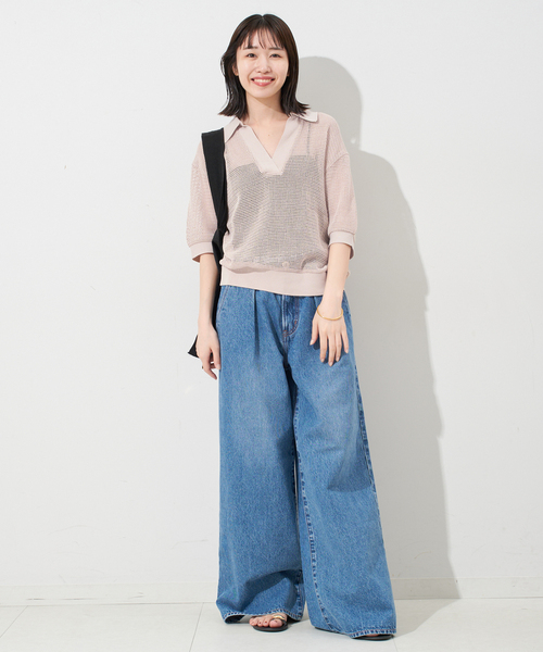 SLOBE IENA（スローブイエナ）の「メッシュスキッパープル