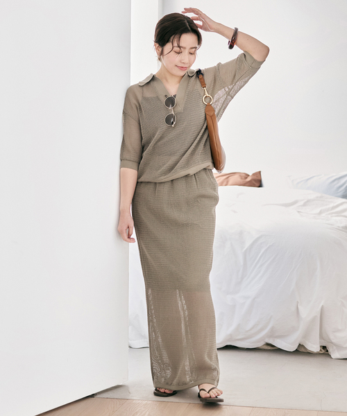 セール】メッシュスキッパープルオーバー（Tシャツ/カットソー