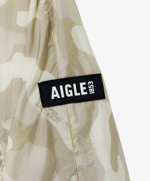 セール】UVカット 撥水パッカブルプリントナイロンジャケット フラワー