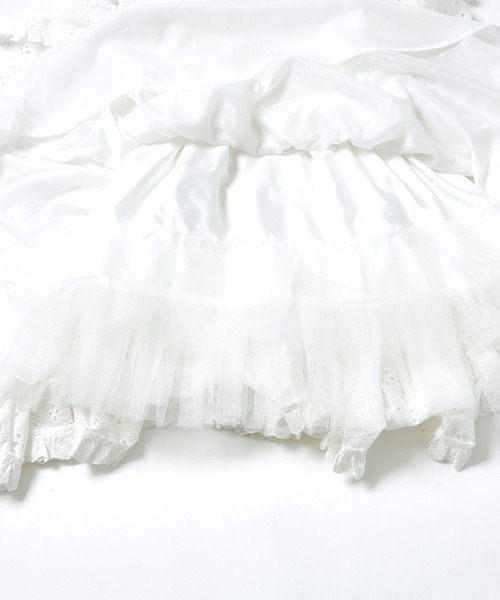 mellfy memory(メルフィーメモリー)の「Feeling happy lace ワンピース(ワンピース・レディース・ピンク/ホワイト・M/S)」の15枚目の写真