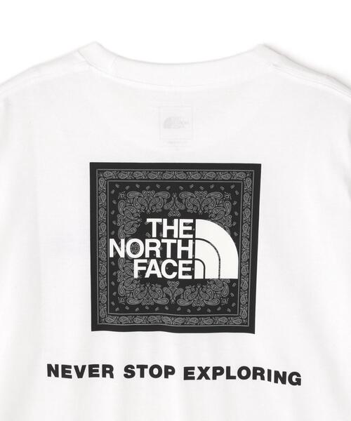 THE NORTH FACE(ザノースフェイス)の「THE NORTH FACE (ザ・ノース・フェイス)S/S Bandana Square logo Tee NT32446 / 吸汗速乾(Tシャツ/カットソー・メンズ・ホワイト/ブラック・L/M/XL)」の18枚目の写真