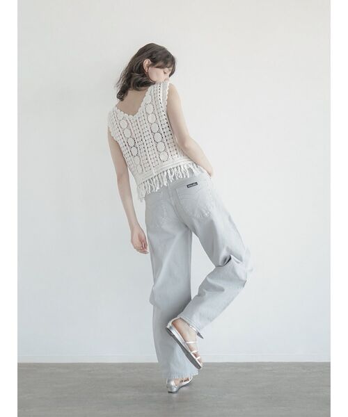 FIKA.(フィーカ)の「Scalloped crochet vest(その他トップス・レディース・オフホワイト・MEDIUM)」の19枚目の写真