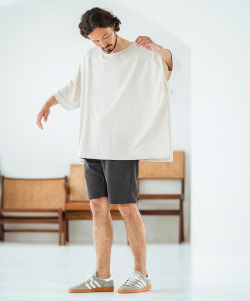 Magine(マージン)の「mp13466-Surf Knit Fabric Short Pants ショートパンツ(その他パンツ・メンズ・ブラック/グレー/チャコール・44/46/48)」の13枚目の写真