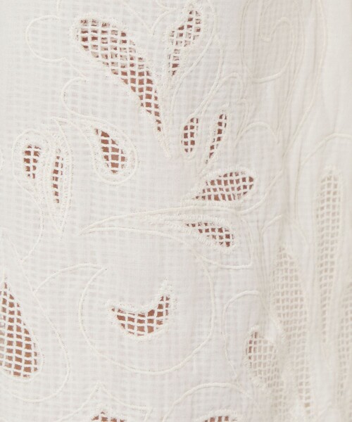 green label relaxing（グリーンレーベルリラクシング）の「スソ レース オールインワン（つなぎ/オールインワン・レディース・ブラック/オフホワイト・FREE）」の20枚目の写真