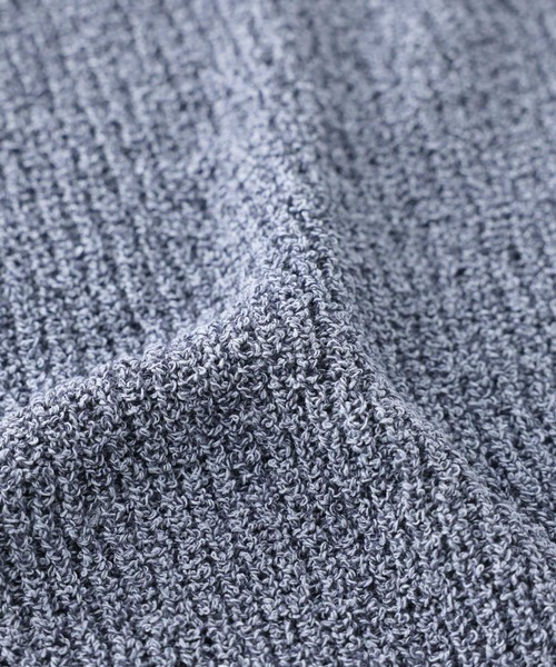 n'OrLABEL（ノアールレーベル）の「『ミックスヤーンニットベスト』（ベスト・レディース・ベージュ/ブラック/ブルー・FREE）」の7枚目の写真