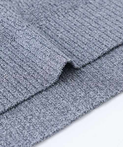 n'OrLABEL（ノアールレーベル）の「『ミックスヤーンニットベスト』（ベスト・レディース・ベージュ/ブラック/ブルー・FREE）」の8枚目の写真