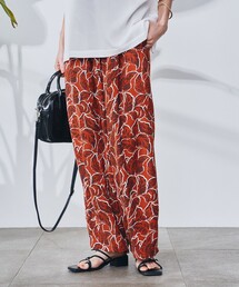 レディースのパンツ（花柄・ボタニカル柄）ファッション通販