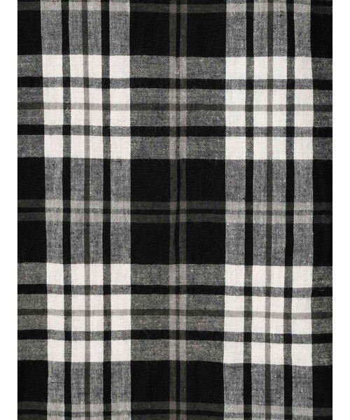 MidiUmi(ミディウミ)の「MidiUmi ワイドイージーパンツチェック(その他パンツ・レディース・ブラック/ネイビー/イエロー・FREE)」の7枚目の写真