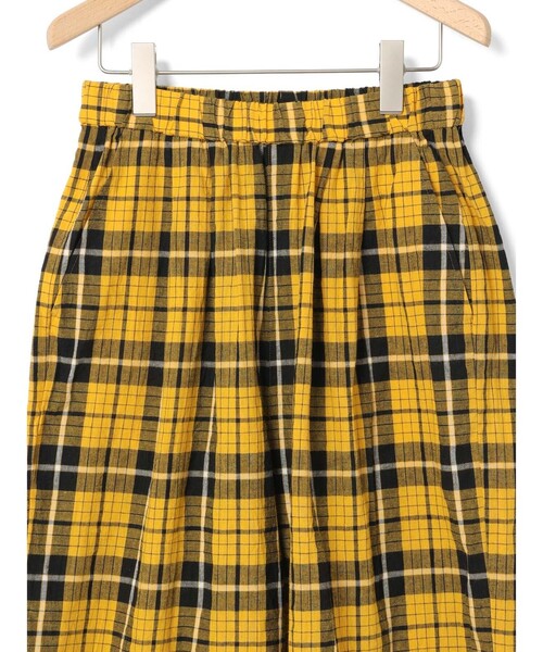 MidiUmi(ミディウミ)の「MidiUmi ワイドイージーパンツチェック(その他パンツ・レディース・ブラック/ネイビー/イエロー・FREE)」の17枚目の写真