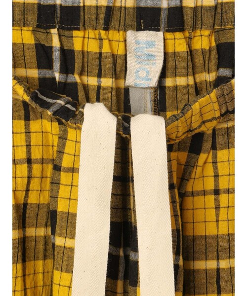 MidiUmi(ミディウミ)の「MidiUmi ワイドイージーパンツチェック(その他パンツ・レディース・ブラック/ネイビー/イエロー・FREE)」の18枚目の写真