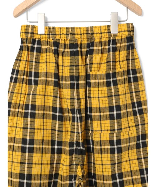 MidiUmi(ミディウミ)の「MidiUmi ワイドイージーパンツチェック(その他パンツ・レディース・ブラック/ネイビー/イエロー・FREE)」の21枚目の写真