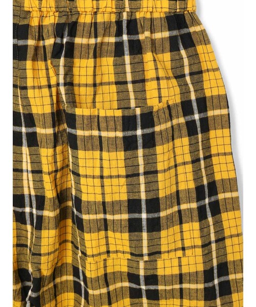 MidiUmi(ミディウミ)の「MidiUmi ワイドイージーパンツチェック(その他パンツ・レディース・ブラック/ネイビー/イエロー・FREE)」の22枚目の写真