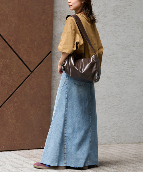 JOURNAL STANDARD relume（ジャーナルスタンダード　レリューム）の「《追加2》9oz C/R ジョイントデニムスカート（デニムスカート・レディース・ブルー・36/38）」の3枚目の写真