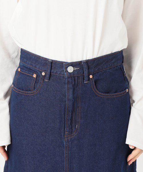 JOURNAL STANDARD relume（ジャーナルスタンダード　レリューム）の「《追加2》9oz C/R ジョイントデニムスカート（デニムスカート・レディース・ブルー・36/38）」の12枚目の写真