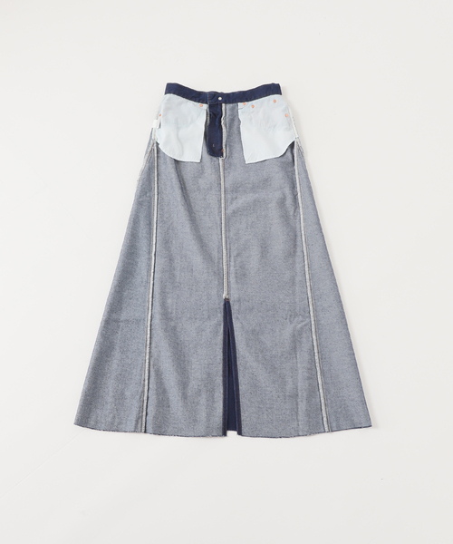 JOURNAL STANDARD relume（ジャーナルスタンダード　レリューム）の「《追加2》9oz C/R ジョイントデニムスカート（デニムスカート・レディース・ブルー・36/38）」の20枚目の写真