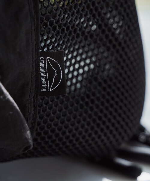 coen（コーエン）の「【C.mt】メッシュナップサック（バックパック/リュック・レディース・オフホワイト/ブラック/モカ・FREE）」の5枚目の写真
