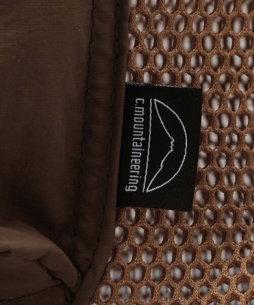 coen（コーエン）の「【C.mt】メッシュナップサック（バックパック/リュック・レディース・オフホワイト/ブラック/モカ・FREE）」の10枚目の写真