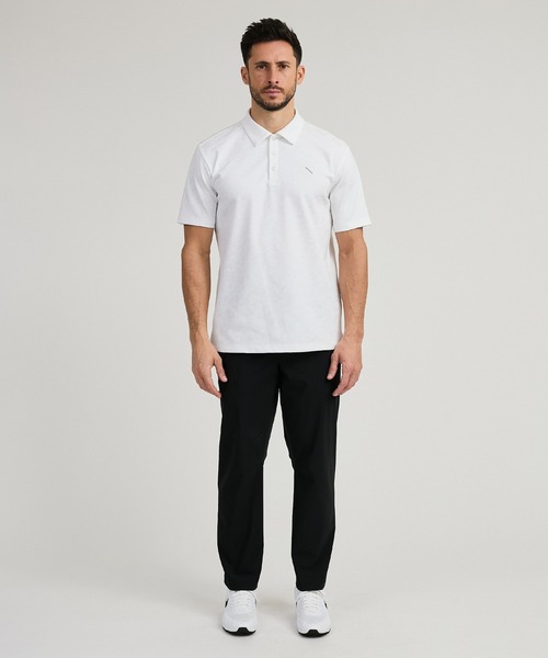 Saturdays Golf（サタデーズゴルフ）の「SS Jaquard Polo shirt（ポロシャツ・メンズ・ホワイト/ブラック・M/L/XL/S）」の3枚目の写真