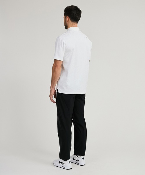 Saturdays Golf（サタデーズゴルフ）の「SS Jaquard Polo shirt（ポロシャツ・メンズ・ホワイト/ブラック・M/L/XL/S）」の5枚目の写真