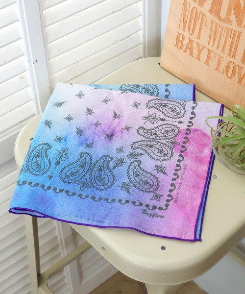 BFカラーバンダナハンカチ50×50（バンダナ/スカーフ）｜BAYFLOW