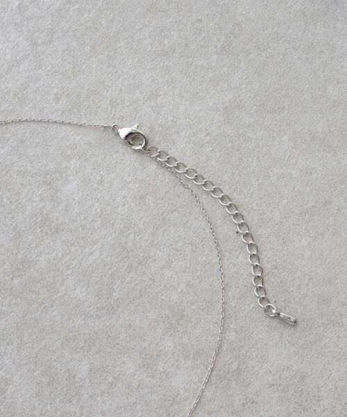 LIVETART(リヴェタート)の「オニキスボールネックレス(ネックレス・レディース・シルバー・FREE)」の5枚目の写真