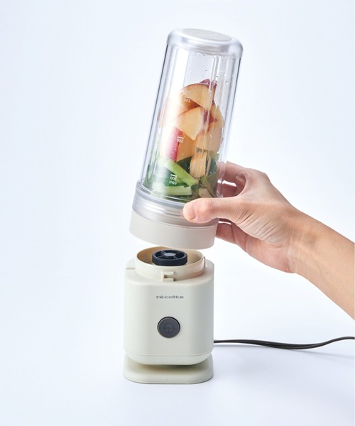 BIRTHDAY BAR（バースデイバー）の「【recolte レコルト】ソロブレンダー シエル（キッチンツール・レディース・ホワイト/ピンク/ブルー・フリー）」の15枚目の写真
