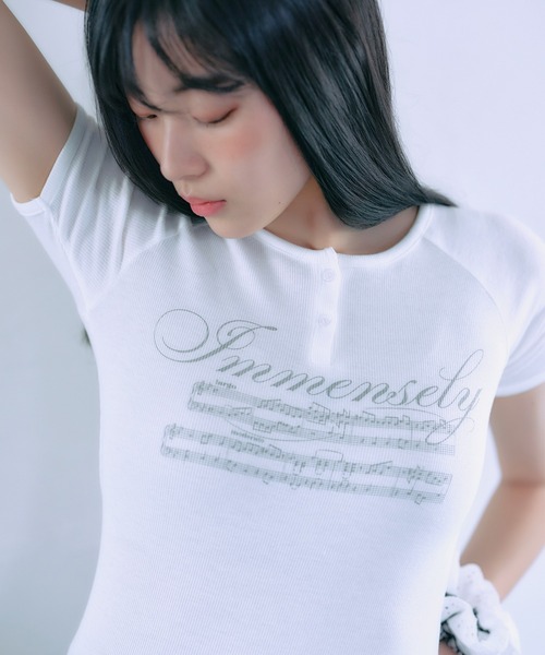 セール】【日本限定】HENLY NECK S/S TEE / ヘンリーネック