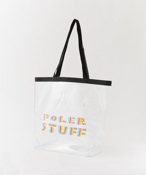 POLeR(ポーラー)の「POLeR/ポーラー PVC POOL BAG プールバッグ(ショルダーバッグ・メンズ・オレンジ/ブラック/クリア・FREE)」の6枚目の写真