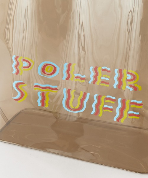 POLeR(ポーラー)の「POLeR/ポーラー PVC POOL BAG プールバッグ(ショルダーバッグ・メンズ・オレンジ/ブラック/クリア・FREE)」の13枚目の写真