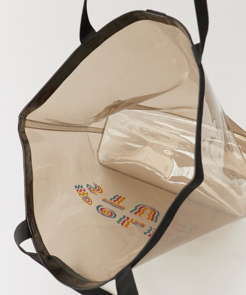 POLeR(ポーラー)の「POLeR/ポーラー PVC POOL BAG プールバッグ(ショルダーバッグ・メンズ・オレンジ/ブラック/クリア・FREE)」の14枚目の写真