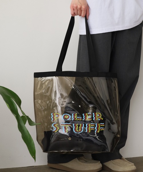 POLeR(ポーラー)の「POLeR/ポーラー PVC POOL BAG プールバッグ(ショルダーバッグ・メンズ・オレンジ/ブラック/クリア・FREE)」の18枚目の写真