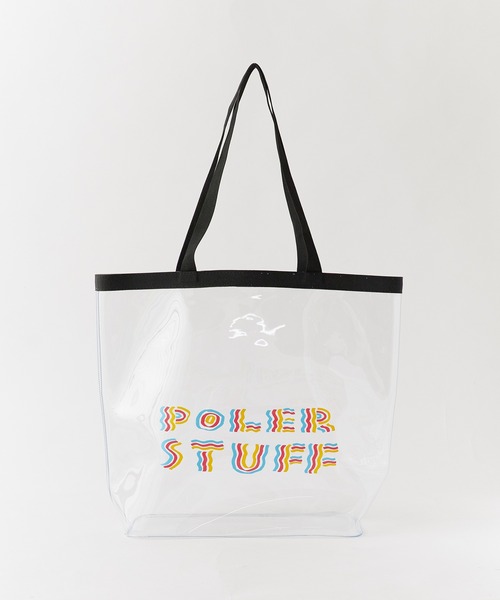 POLeR(ポーラー)の「POLeR/ポーラー PVC POOL BAG プールバッグ(ショルダーバッグ・メンズ・オレンジ/ブラック/クリア・FREE)」の21枚目の写真