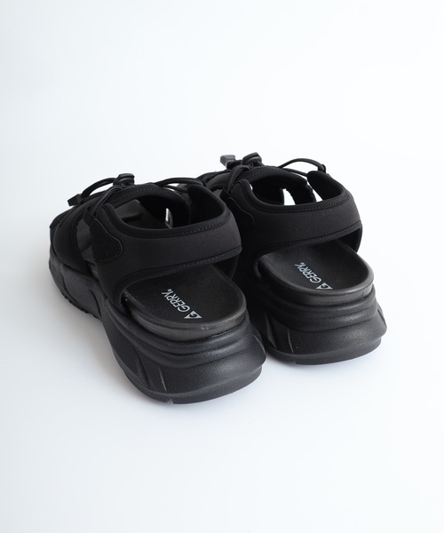 GERRY(ジェリー)の「GERRY ジェリー スポーツサンダル 厚底 コード 軽量(サンダル・メンズ・ブラック・L/LL/M)」の10枚目の写真