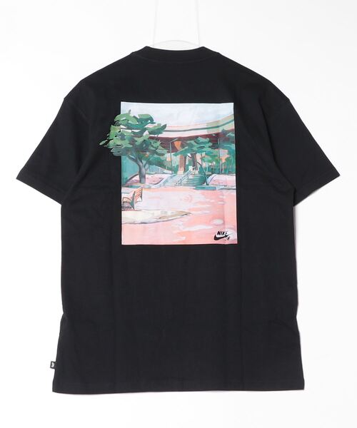 NIKE（ナイキ）の「ナイキ NIKE ナイキSB M90 OC BRKLN BA S/S Tシャツ（Tシャツ/カットソー・メンズ・ブラック/ダークグリーン・S/M/L/LL/3L）」の3枚目の写真
