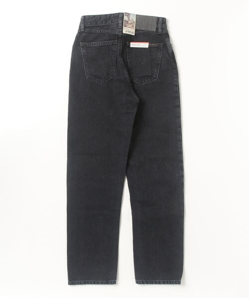 Nudie Jeans(ヌーディージーンズ)の「Nudie Jeans/ヌーディージーンズ Lofty Lo / レギュラーストレート ジーンズ / Black Vintage / レングス28(デニムパンツ・レディース・ブラック・24inch/28inch/27inch/26inch/25inch)」の2枚目の写真