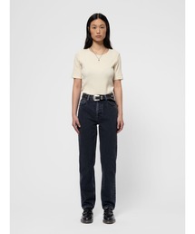 Nudie Jeans/ヌーディージーンズ Lofty Lo / レギュラーストレート ジーンズ / Black Vintage / レングス28