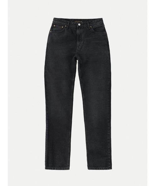 Nudie Jeans(ヌーディージーンズ)の「Nudie Jeans/ヌーディージーンズ Lofty Lo / レギュラーストレート ジーンズ / Black Vintage / レングス28(デニムパンツ・レディース・ブラック・24inch/28inch/27inch/26inch/25inch)」の6枚目の写真