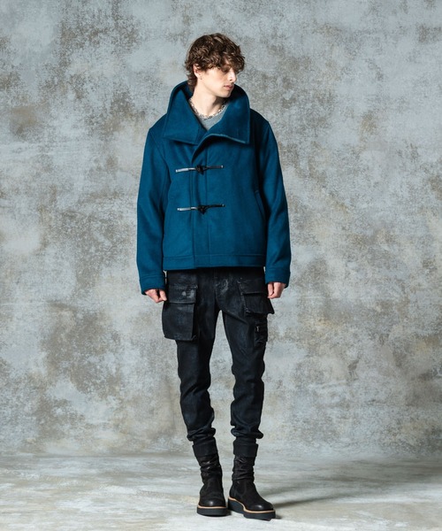 glamb（グラム）の「Paraffin Cargo Denim / パラフィンカーゴデニム（デニムパンツ・メンズ・インディゴブルー/ブラック・S/M/L）」の15枚目の写真