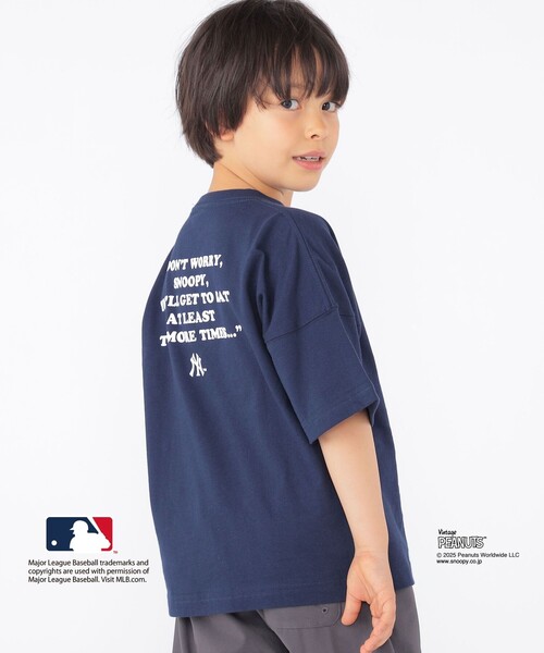 PEANUTS】リサイクルポリエステルTシャツ|B2MABY07|Go to by