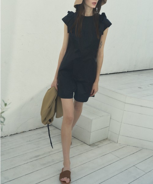 Sally resort rompers サリーリゾートロンパース（サロペット