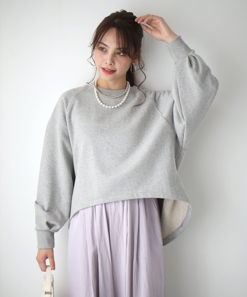 Ehre style(エーレスタイル)の「きれいめ見え!大人スエット着こなし6選(スウェット・レディース・ホワイト/ブラック/グレー・FREE)」の11枚目の写真