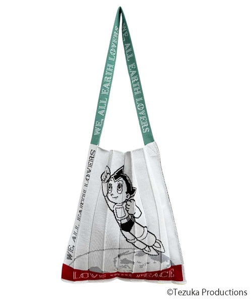 KNT365(ケイエヌティサンロクゴ)の「Knitty Astro Boy(トートバッグ・レディース・アイボリー・FREE)」の1枚目の写真