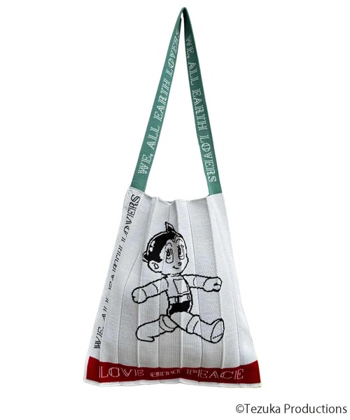 KNT365(ケイエヌティサンロクゴ)の「Knitty Astro Boy(トートバッグ・レディース・アイボリー・FREE)」の2枚目の写真