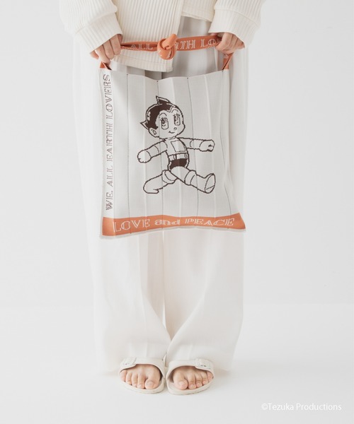 KNT365(ケイエヌティサンロクゴ)の「Knitty Astro Boy(トートバッグ・レディース・アイボリー・FREE)」の8枚目の写真