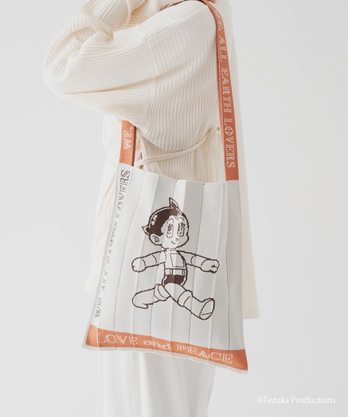 KNT365(ケイエヌティサンロクゴ)の「Knitty Astro Boy(トートバッグ・レディース・アイボリー・FREE)」の9枚目の写真