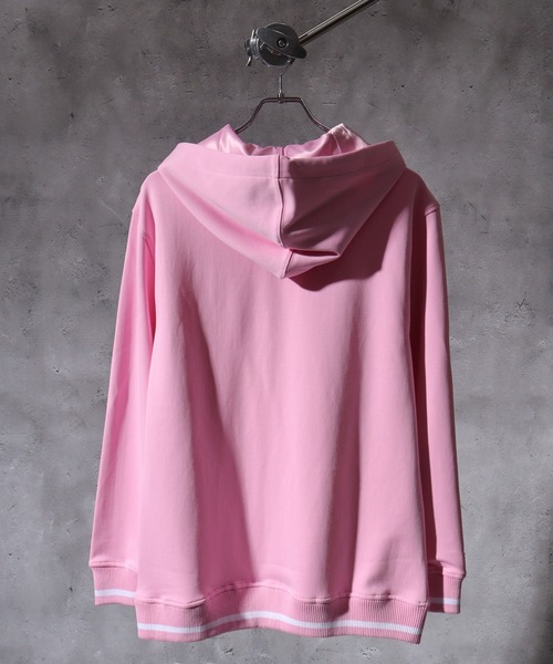 Guess（ゲス）の「GUESS HOODED SEQUINS SWEATSHIRT フーディ パーカー（パーカー・レディース・ピンク・M/XS/S）」の8枚目の写真