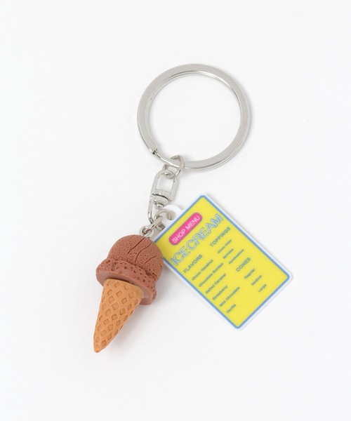studio CLIP(スタディオクリップ)の「アイスクリームキーチャーム(チャーム・レディース・その他1/その他2・FREE)」の1枚目の写真